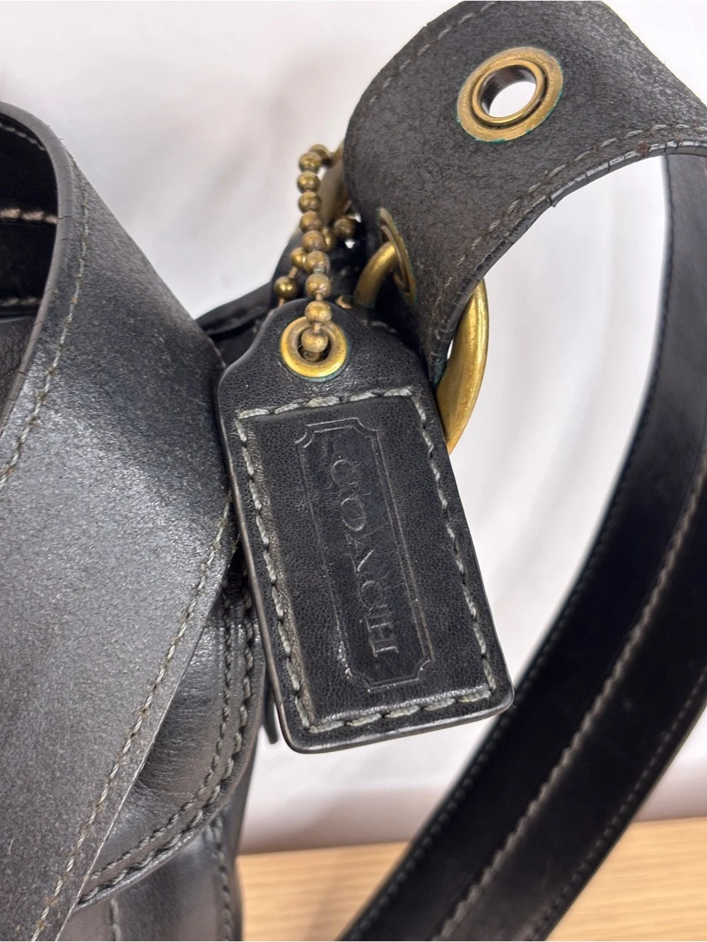 Vintage Coach Bleecker Legacy Tattersall Flap Large Shoulder Bag - Picture 3 of 14